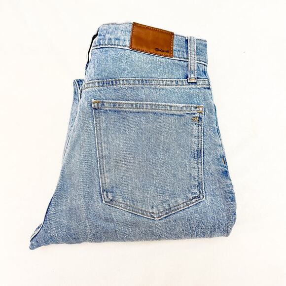 Madewell The Perfect Vintage Straight Jean Medium Wash Denim Size 28P - Picture 1 of 9